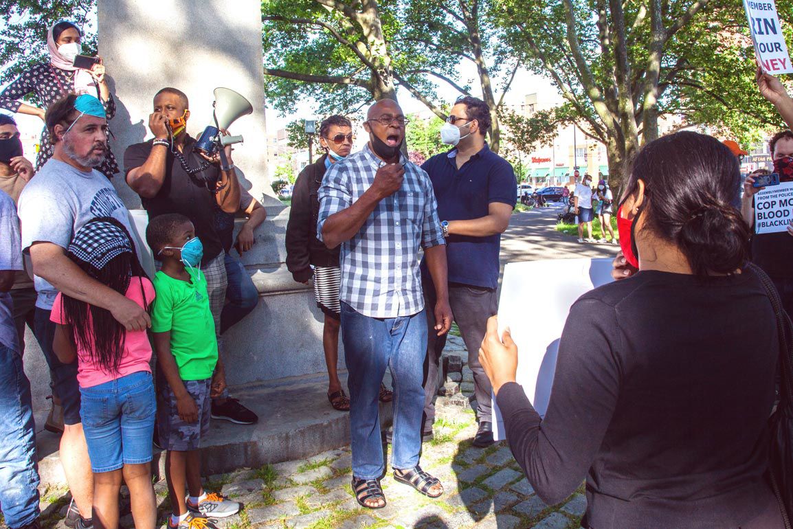 Black Lives Matter protest in Jamaica erupts into infighting 1